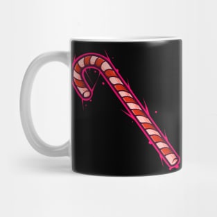 Christmas Candy Stick Mug